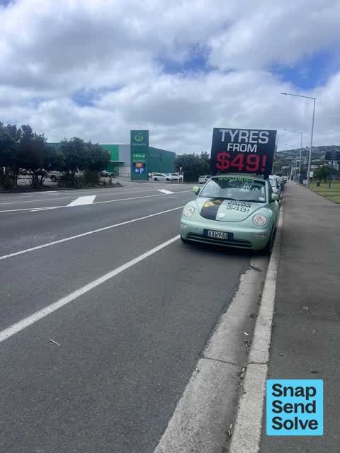 Road Blockage, a report photo