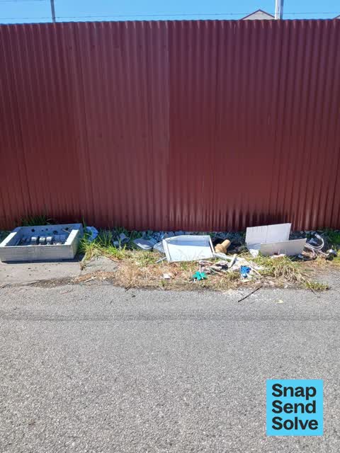 Dumped Rubbish — a report photo