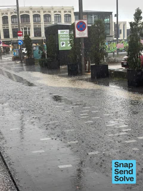 Flooding, a report photo