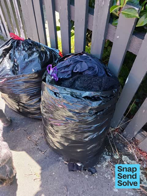 Dumped Rubbish — a report photo