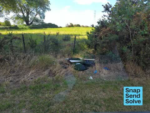 Dumped Rubbish, a report photo