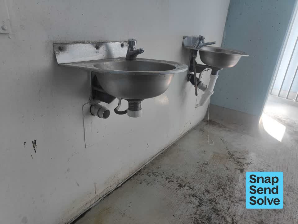 The photograph attached to this public toilet report
