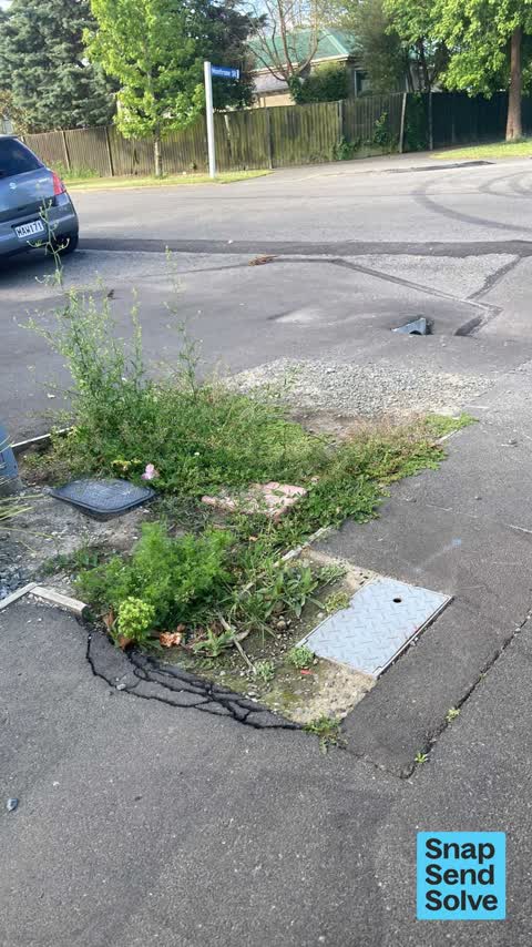 Pavement - Damaged, a report photo