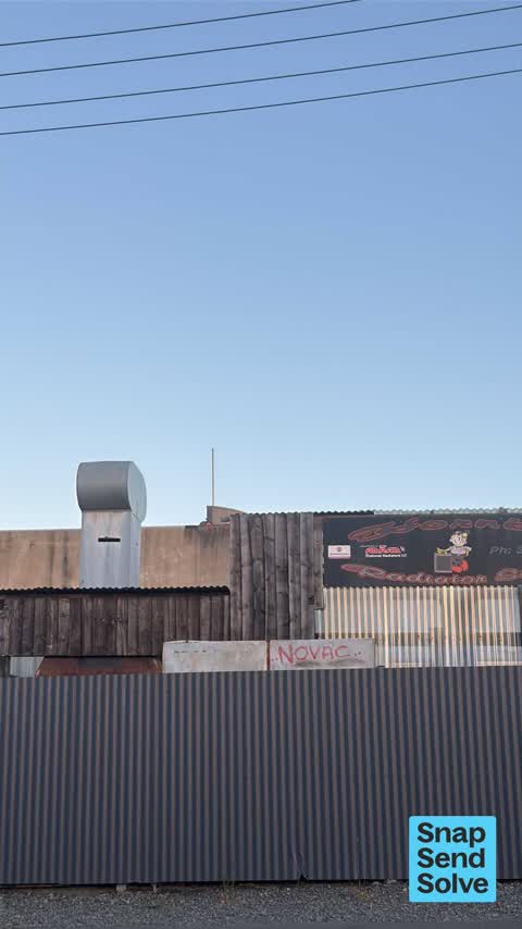 Graffiti on a fence, building or structure, a report photo