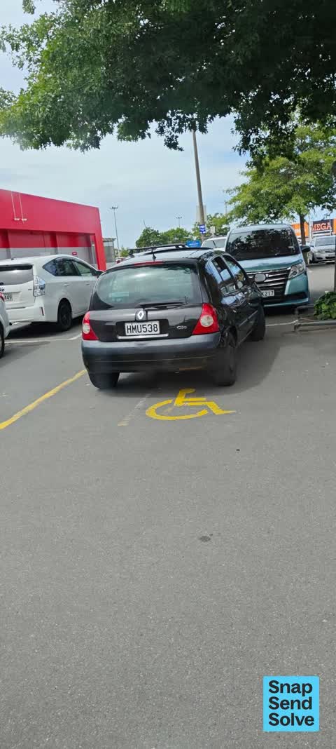 Hazard — vehicle — a report photo