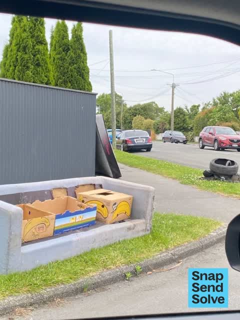 Dumped Rubbish — a report photo