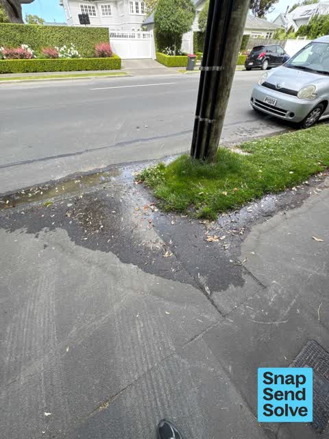 Water Leak, a report photo