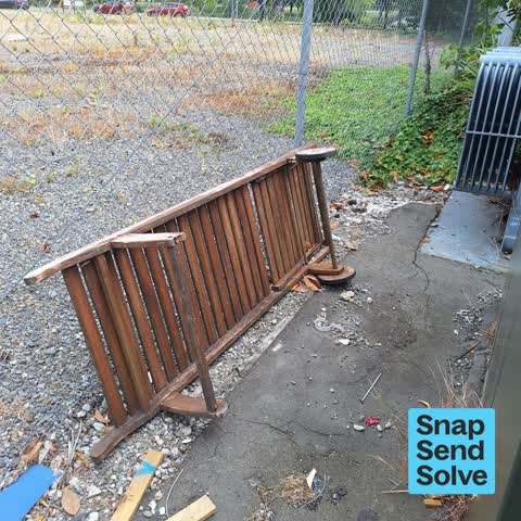 Dumped Rubbish, a report photo