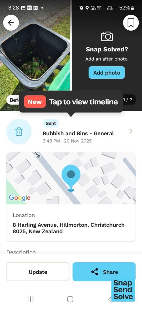 Rubbish and Bins - General — a report photo