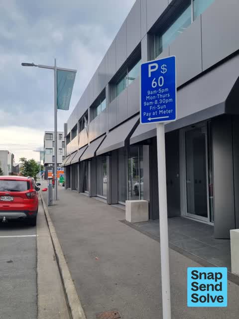 Poles and Signage - General, a report photo