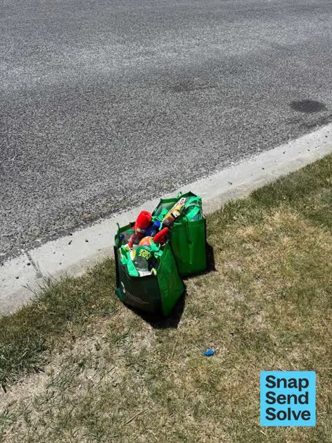 Litter, a report photo