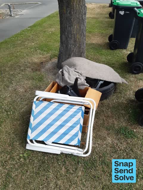 Dumped Rubbish — a report photo