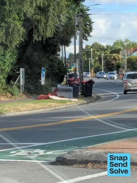 Dumped Rubbish, a report photo