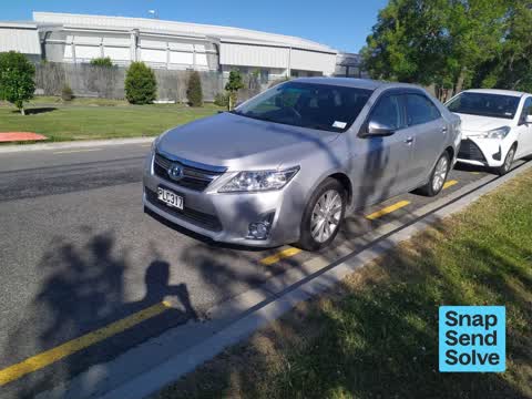Hazard — vehicle — a report photo