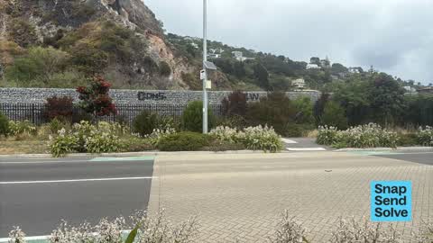 Graffiti on a fence, building or structure, a report photo