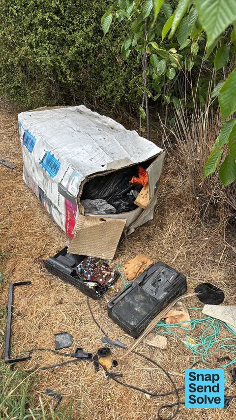 Dumped Rubbish — a report photo