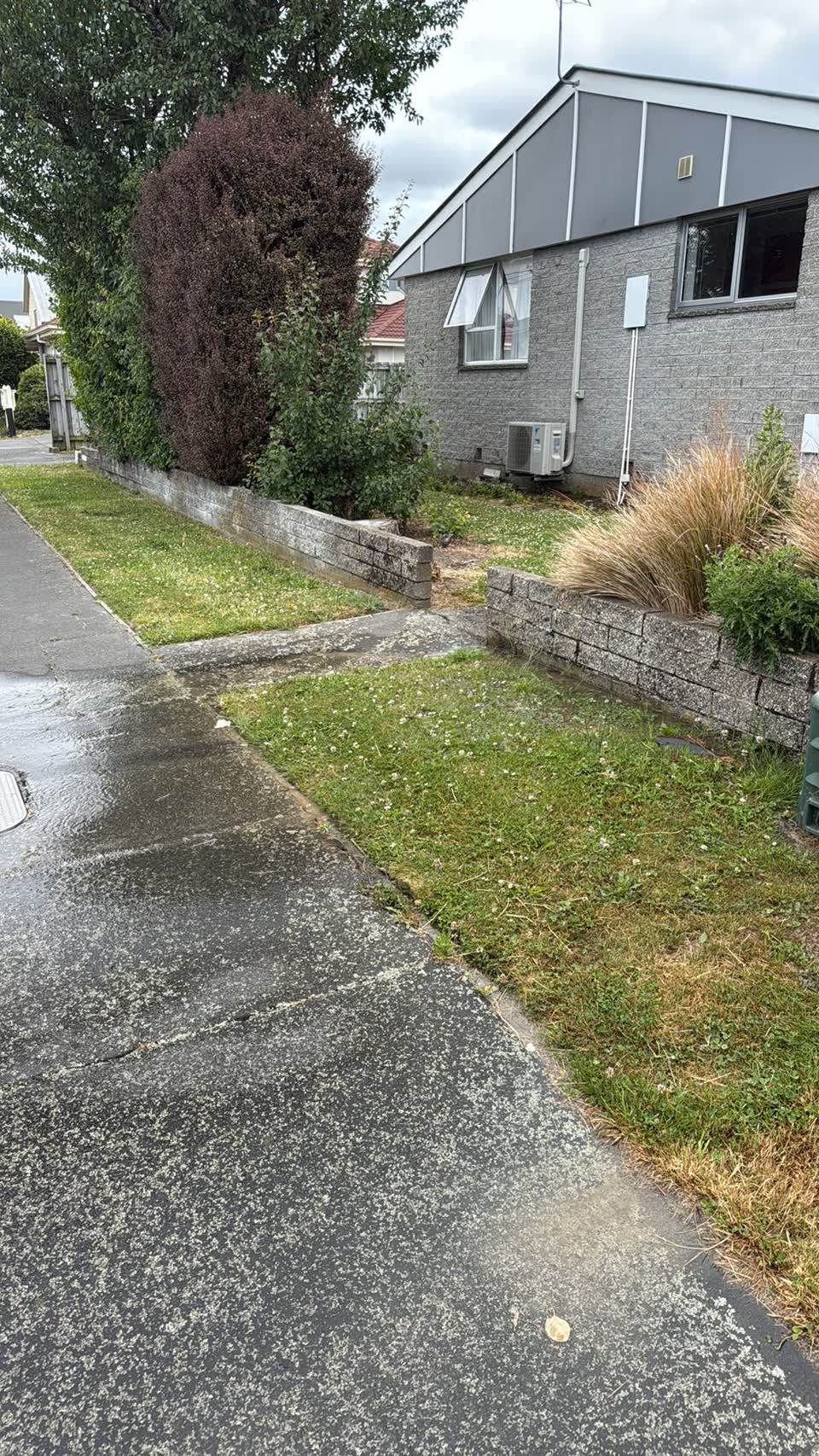 The photograph attached to this water leak report