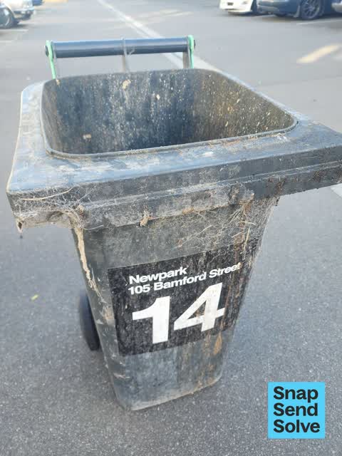 Rubbish and Bins - General, a report photo