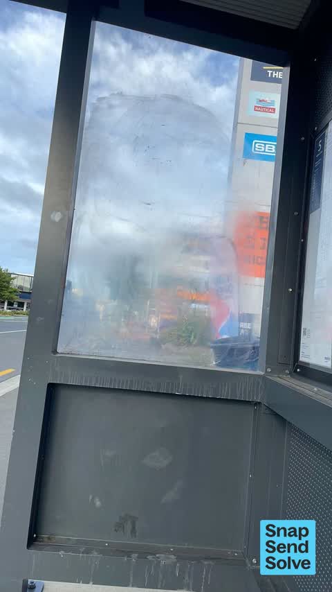 Bus Shelter Issue — a report photo