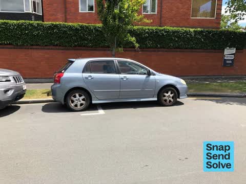Hazard, vehicle, a report photo