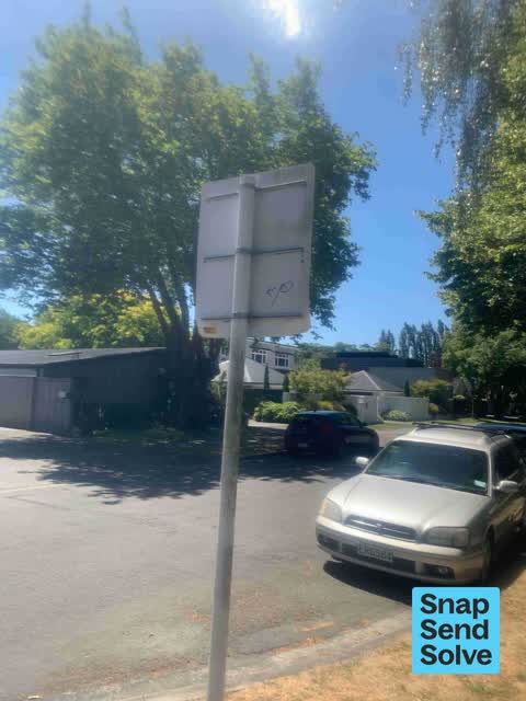 Graffiti on a sign, mural or public art — a report photo