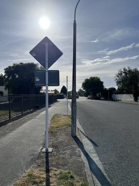 Road Signage, a report photo
