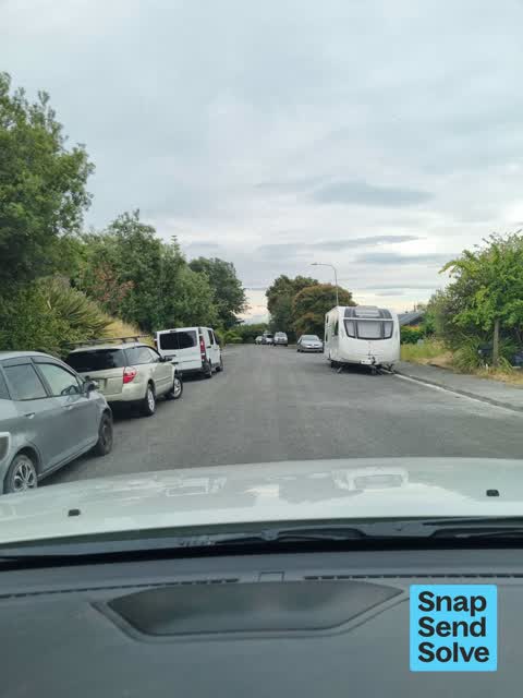 Hazard, vehicle, a report photo