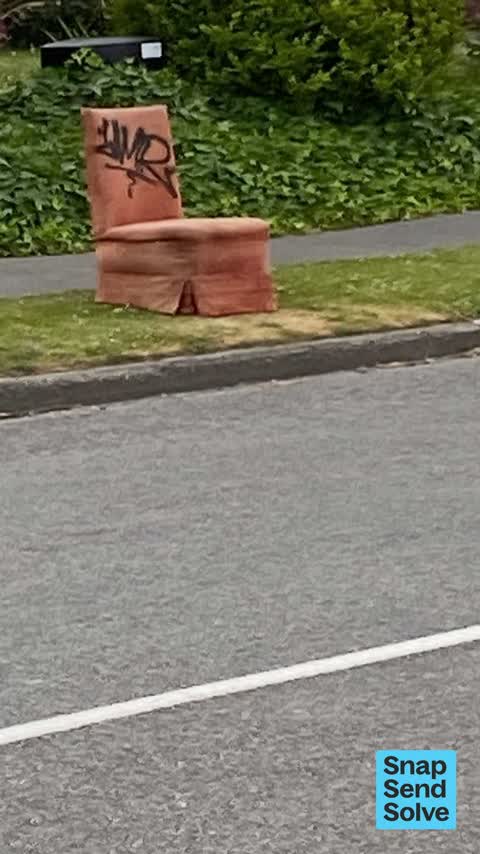 Dumped Rubbish, a report photo