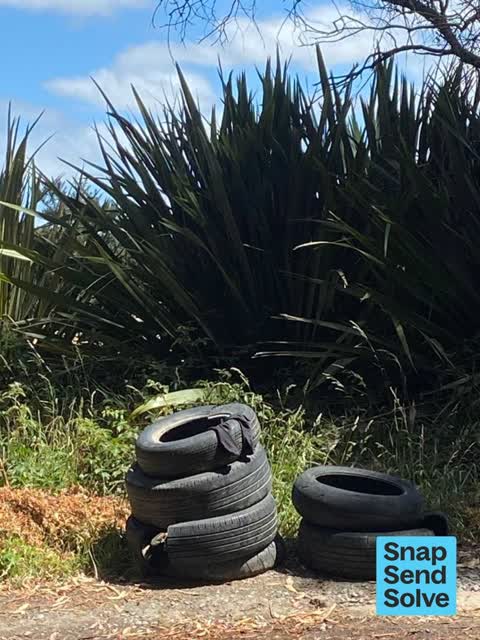 Dumped Rubbish, a report photo