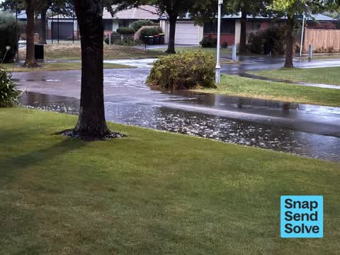 Flooding, a report photo