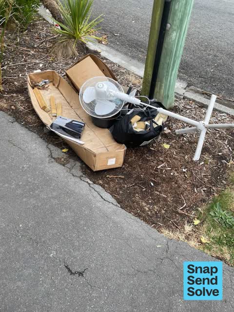 Dumped Rubbish — a report photo