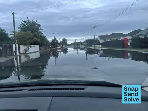 Flooding, a report photo