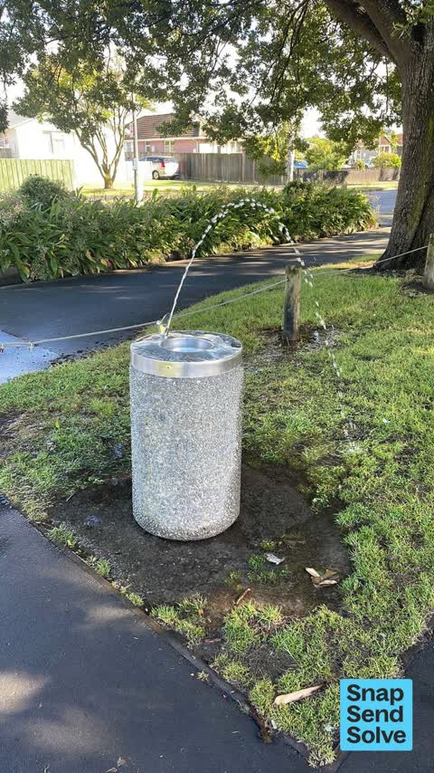 Water Fountain, a report photo