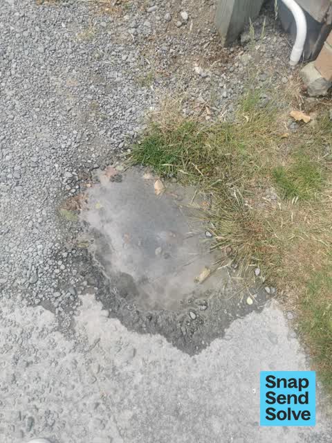 Water Leak, a report photo
