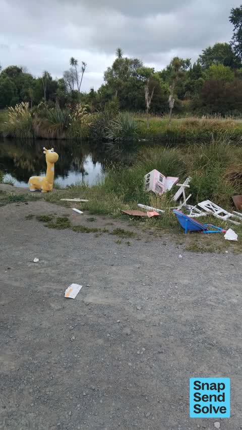 Dumped Rubbish — a report photo