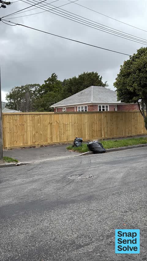 Dumped Rubbish, a report photo
