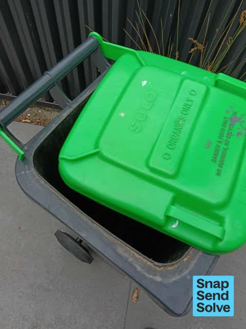 Rubbish and Bins - General, a report photo