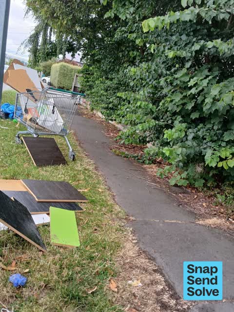 Dumped Rubbish — a report photo