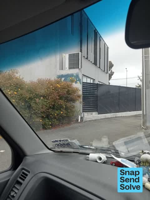 Graffiti on a fence, building or structure, a report photo