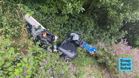 Dumped Rubbish, a report photo
