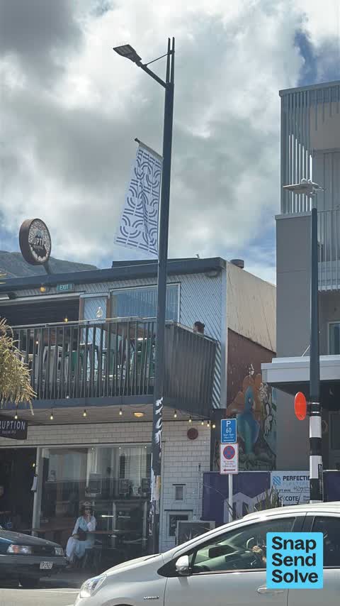 Graffiti on a traffic light pole or cabinet, or wa, a report photo