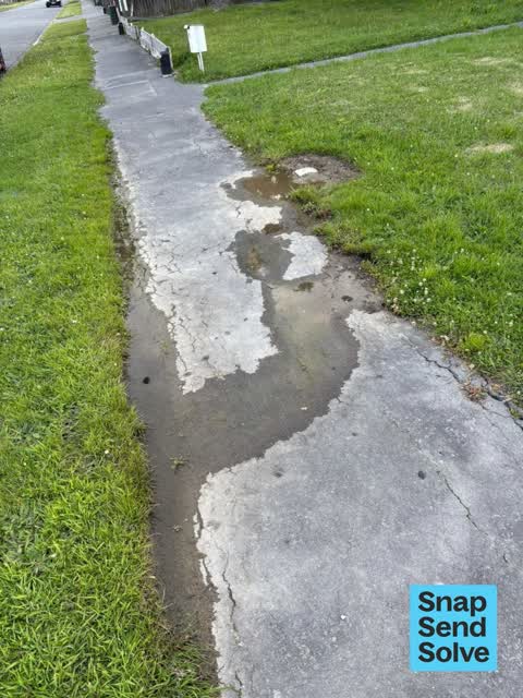Water Leak, a report photo