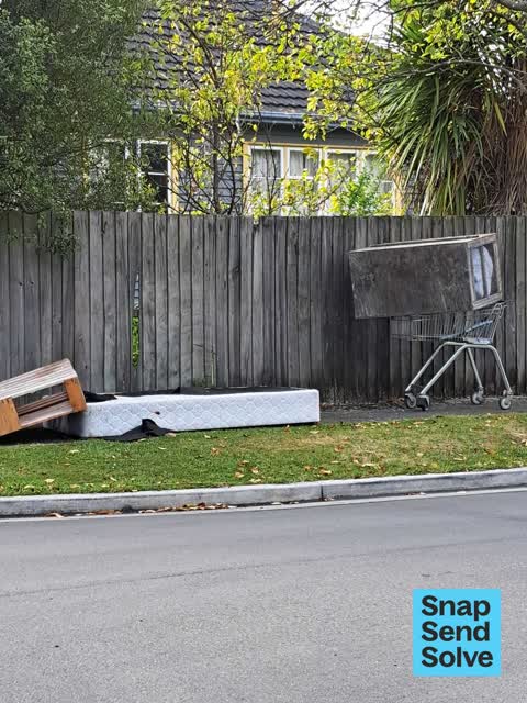 Dumped Rubbish — a report photo