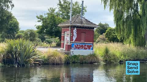 Graffiti on a fence, building or structure, a report photo