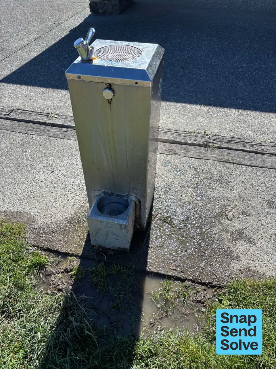 The photograph attached to this water general report