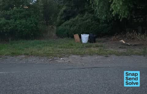 Dumped Rubbish — a report photo