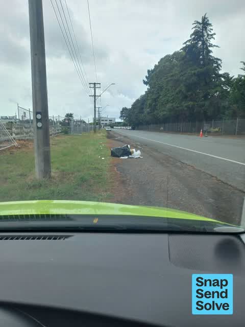 Dumped Rubbish — a report photo