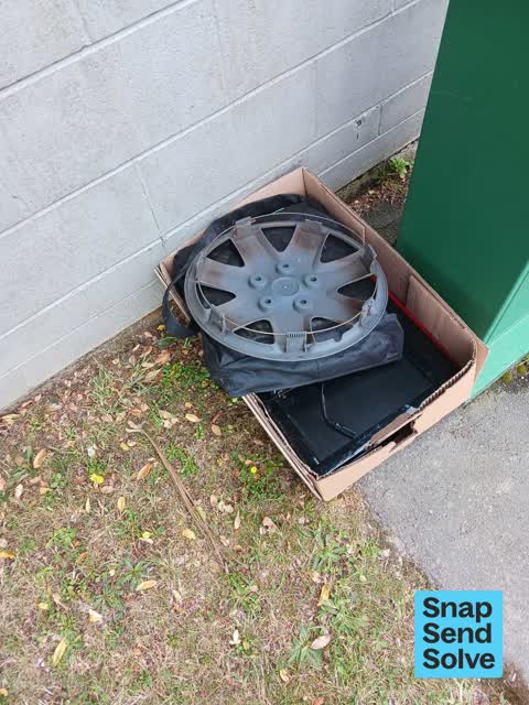 Dumped Rubbish, a report photo