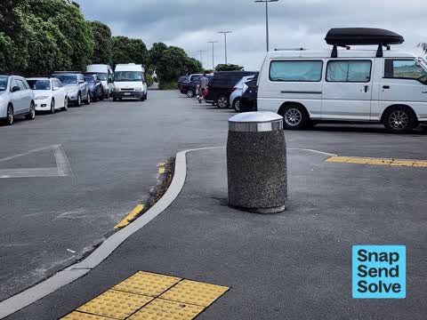 Hazard — vehicle — a report photo