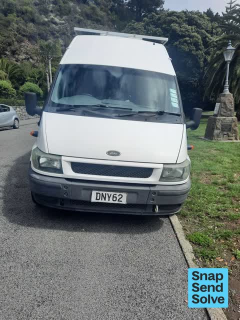 Hazard, vehicle, a report photo